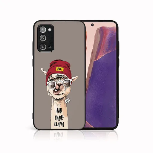 MY ART Ochranný obal pre Samsung Galaxy Note 20 PROBLLAMA (187)