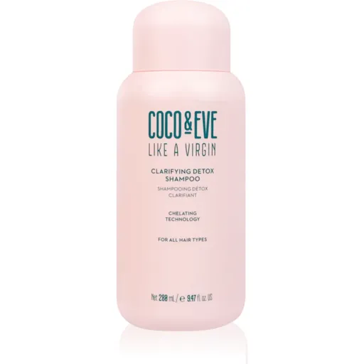 Coco & Eve Like A Virgin Clarifying Detox Shampoo hĺbkovo čistiaci šampón s detoxikačným účinkom 280 ml