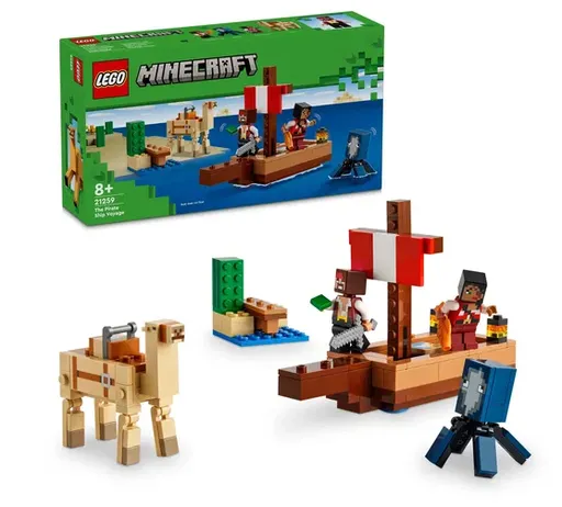 LEGO Minecraft Plavba na pirátskej lodi 21259