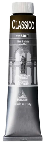MAIMERI CLASSICO - Extra jemné olejové farby 540 - mars black, 0,2 L