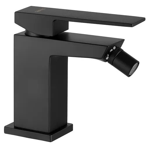 SAPHO - SPECTRE stojánkova bidetová batéria, čierná matná 1102-73B