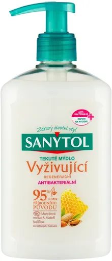 SANYTOL Dezinfekčné mydlo vyživujúce 250 ml (3045206501408)