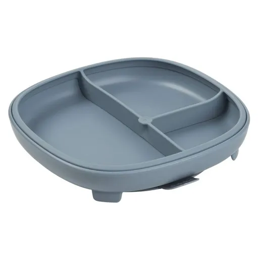 B.BOX Delený tanierik s prísavkou 2v1 modrý