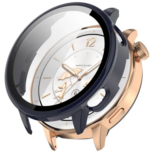 PC FULL COVER Plastový kryt so sklom pre OnePlus Watch 3 43mm modrý