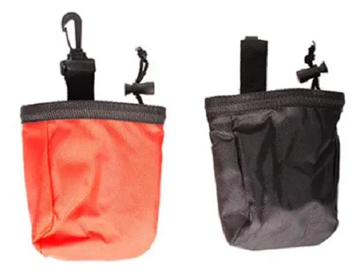 DUVO+ na pamlsky čierne/červené 11x11x14 cm