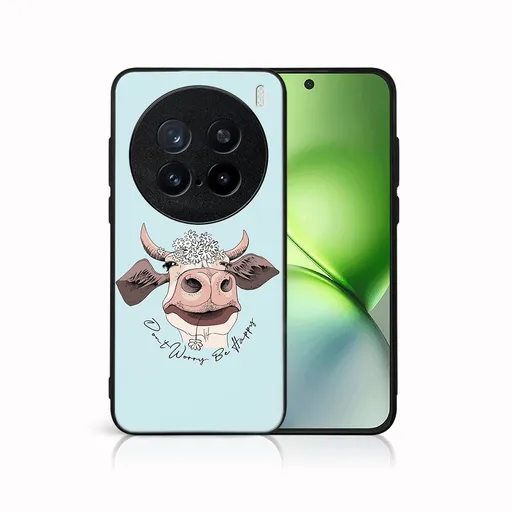 MY ART Ochranný kryt pre Vivo X200 Pro 5G HAPPY COW (181)
