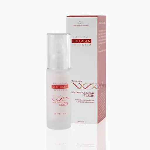 INVENTIA Živý prírodný kolagén elixír na tvár a dekolt 30 ml