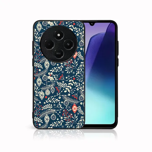 MY ART Kryt s vianočným dizajnom Xiaomi Redmi 14C / Poco C75 MISTLETOE (070)