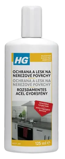 HG 482 - Rýchly lesk na nerezový kov 125 ml 482