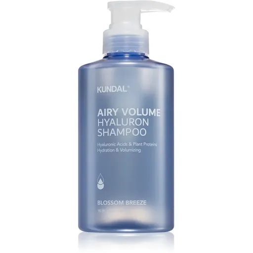 KUNDAL Airy Volume Hyaluron Shampoo hydratačný šampón pre objem a lesk 500 ml