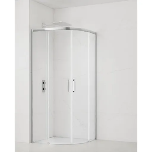 Sprchový kút štvrťkruh 100x100 cm SAT TEX BB SATTEXSBB100CRT