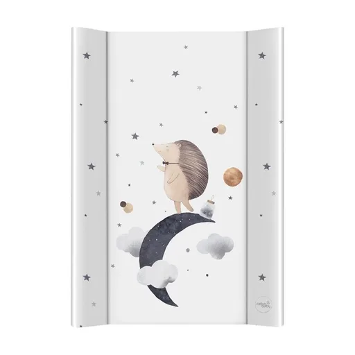 CEBA BABY Podložka prebaľovacia 2-hranná mäkká (50x70) Basic Hedgehog the Dreamer