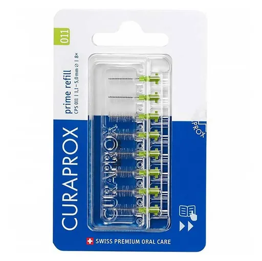 CURAPROX CPS 011 prime refill medzizubná kefka 8 ks