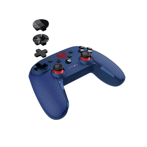 TRUST Gamepad GXT 542SM Muta Superman, pre Nintendo Switch, Bluetooth, modrá