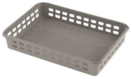 Plastový košík HEIDRUN 35x25x6cm MIX farieb