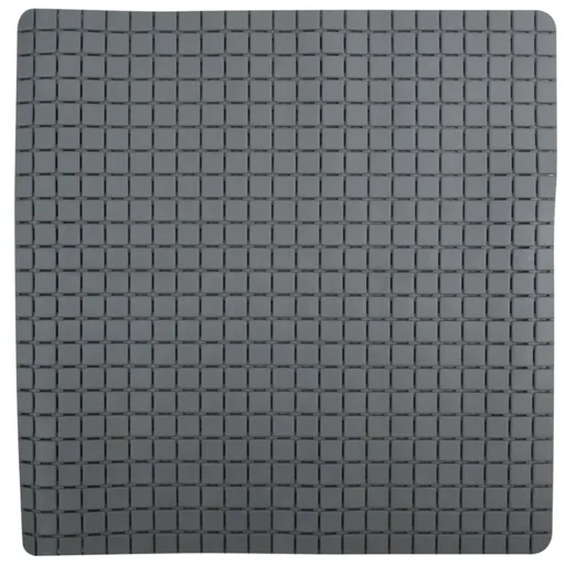 Spirella Protišmyková podložka do sprchy QUADRO Premium, sivá, 54 x 54 cm