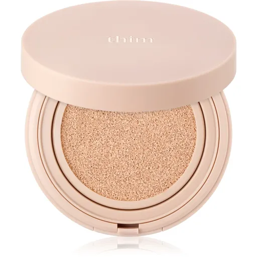 thim Luminous Skin Cushion dlhotrvajúci make-up v hubke pre rozjasnenie a hydratáciu odtieň 19 Porcelain 15 g