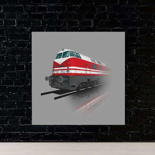 Obraz Lokomotíva V 180 (DR) (Rozmer obrazu: 70x70)