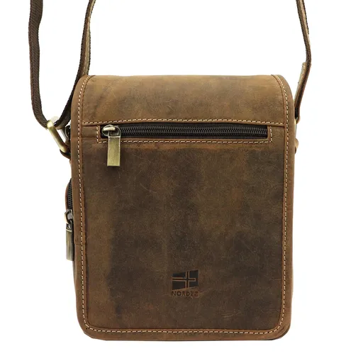 Kožená taška na rameno Nordee MSD-02 GM10 HUNTER