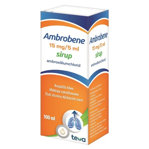 AMBROBENE 15 mg/5 ml sirup 100 ml