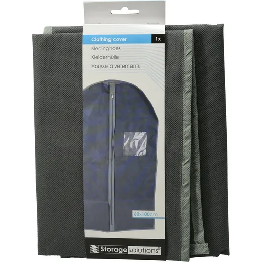 Storage Solutions Obal na oblek 60 x 100 cm, tmavosivá