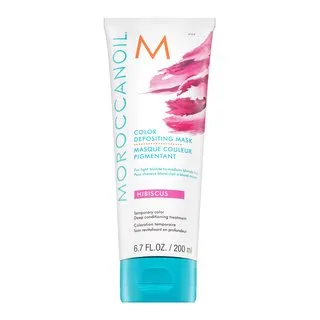 Moroccanoil Color Depositing Mask vyživujúca maska ​​s farebnými pigmentmi Hibiscus 200 ml