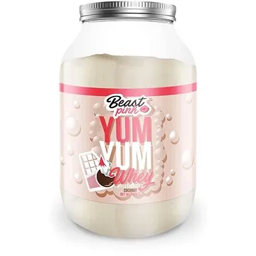 BeastPink Yum Yum Whey Protein 1000 g, white chocolate coconut (8588007275116)