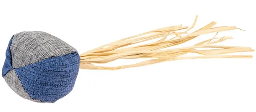 Hračka pre mačky DUVO+ Eco navy lopta s catnipom 4,5x4,5x20cm
