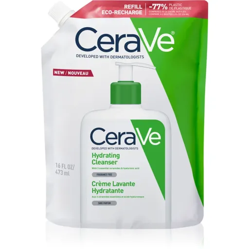CeraVe Cleansers Hydrating Cleanser čistiaca emulzia s hydratačným účinkom 473 ml