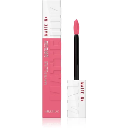 MAYBELLINE NEW YORK SuperStay Matte Ink matný tekutý rúž pre dlhotrvajúci efekt odtieň 125 Inspirer 5 ml