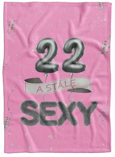 Deka Stále sexy – Ružová (vek: 22, Podšitie baránkom: NE)