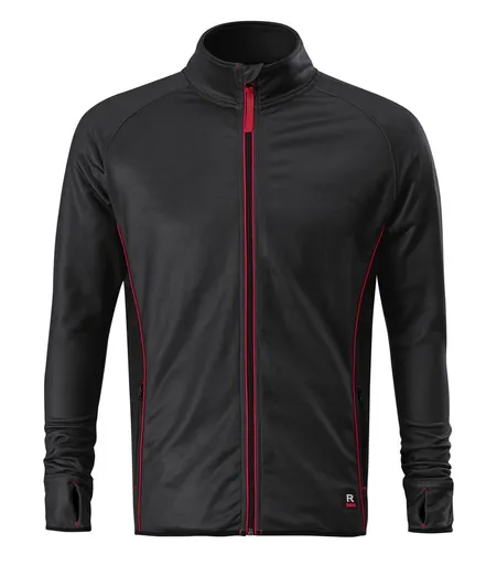 MALFINI Pánska mikina Vertex - Ebony gray | 2XL