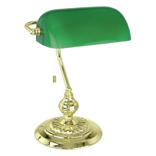 Stolová lampa Eglo BANKER mosadz 90967