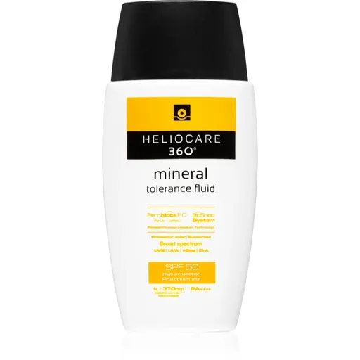 Heliocare 360° Mineral Tolerance Fluid minerálny ochranný fluid na tvár SPF 50 50 ml
