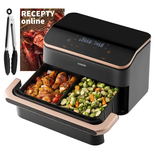 COSORI TF101S Dual Blaze TwinFry teplovzdušná fritéza 10 litrov