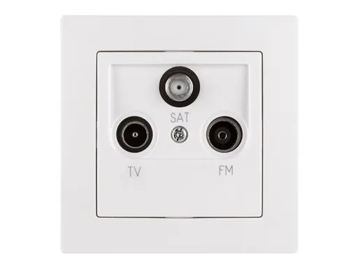 Zásuvka satelitnýá priebežná RETLUX RSB A369F AMY