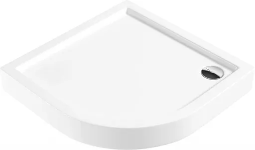 DEANTE - Jasmin plus biela - Akrylátová sprchová vanička, polguľatá, 90 cm KTJ_053B