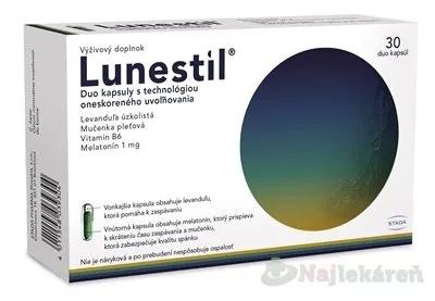 STADA Lunestil pre lepsie zaspávanie 30 kapsúl