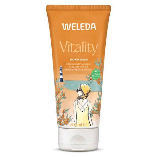 WELEDA Vitality Rakytníkový sprchový krém 200 ml