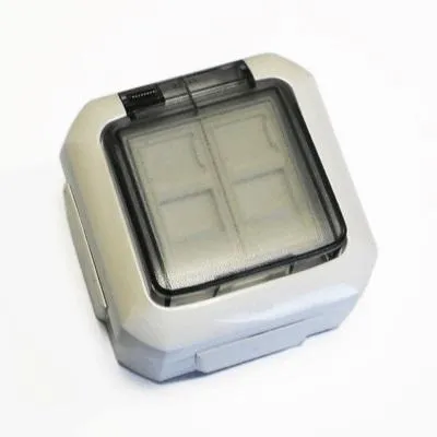 ABB Dátová zásuvka OUTDOOR IP54 UTP CAT5E 2xRJ45