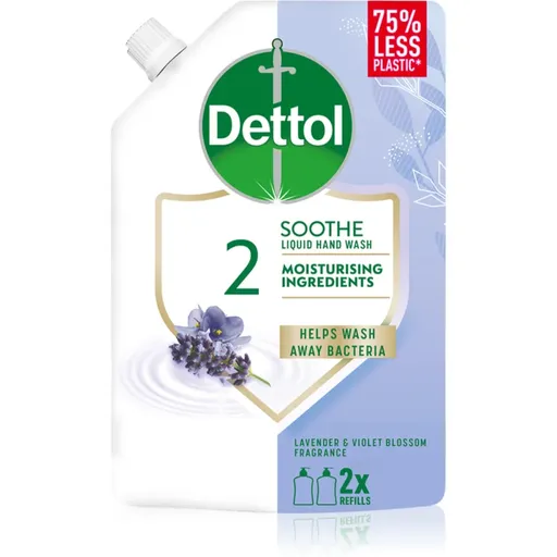 Dettol Soft on Skin Lavender tekuté mydlo náhradná náplň 500 ml