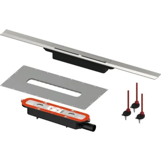 Súprava sprchového žľabu TECEdrainprofile, kartáčovaný, 1000 mm 641024