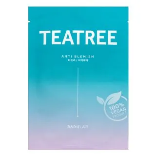 Barulab The Clean Vegan plátienková maska Mask Tea Tree 23 g
