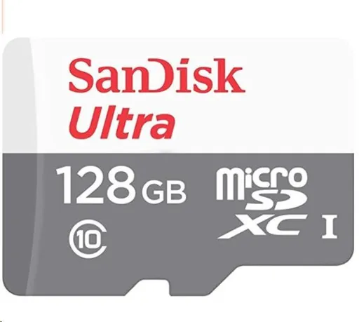Sandisk MicroSDXC karta 128GB Ultra (80MB/s, Class 10 UHS-I, Android)