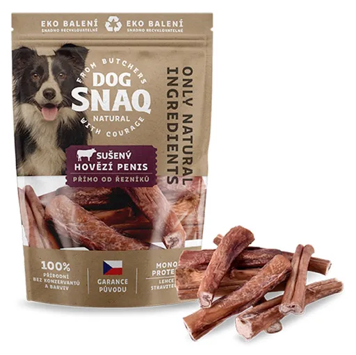 DOG SNAQ Hovädzí penis sušený 200 g