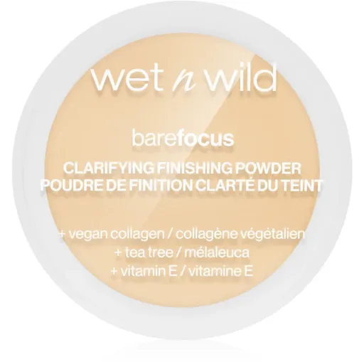 Wet n Wild BareFocus Clarifying Finishing Powder zmatňujúci púder odtieň Fair/Light 6 g