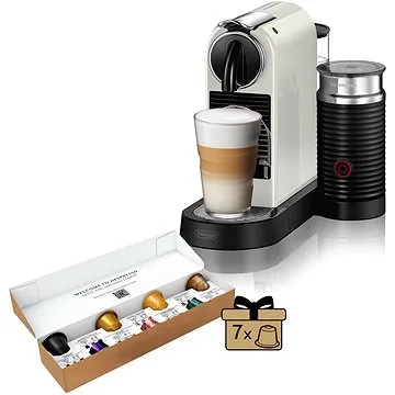 NESPRESSO DeLonghi Citiz&Milk White EN267.WAE + ZDARMA Voucher Poukaz na kávu Nespresso v hodnote 40 €