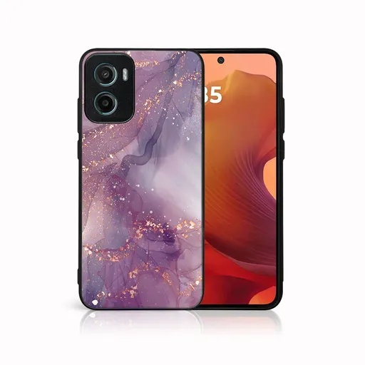 MY ART Ochranný kryt pre Motorola Moto G05 / Moto E15 PURPLE (148)