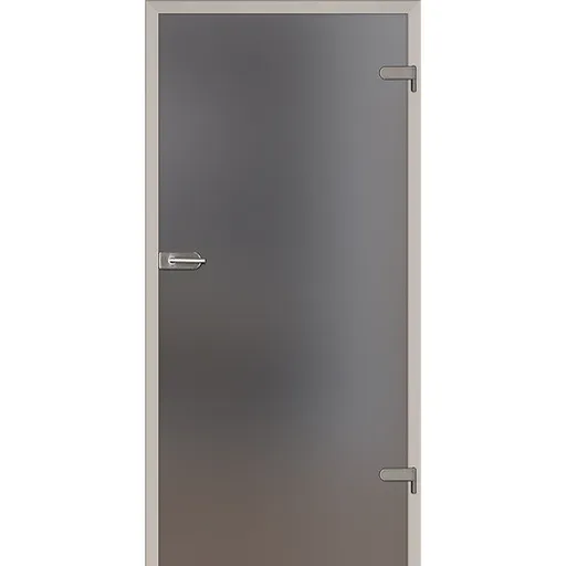 Sklenené dvere Naturel Glasa ľavé 80 cm dark Grey čiré GLASA1G80L