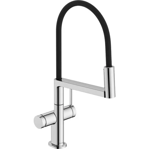 Hansgrohe Talis Select M54 PowderSpray drezová batéria s otočným ramienkom, 2 prúdy chróm 72861000